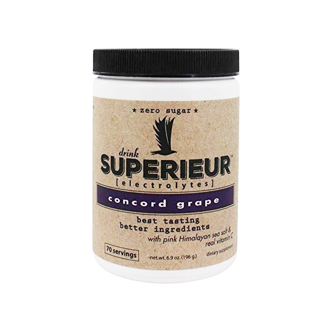 Superieur Electrolytes Concord Grape Canister