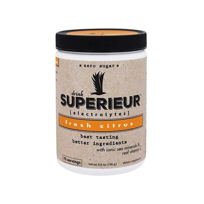 Superieur Electrolytes Fresh Citrus Canister