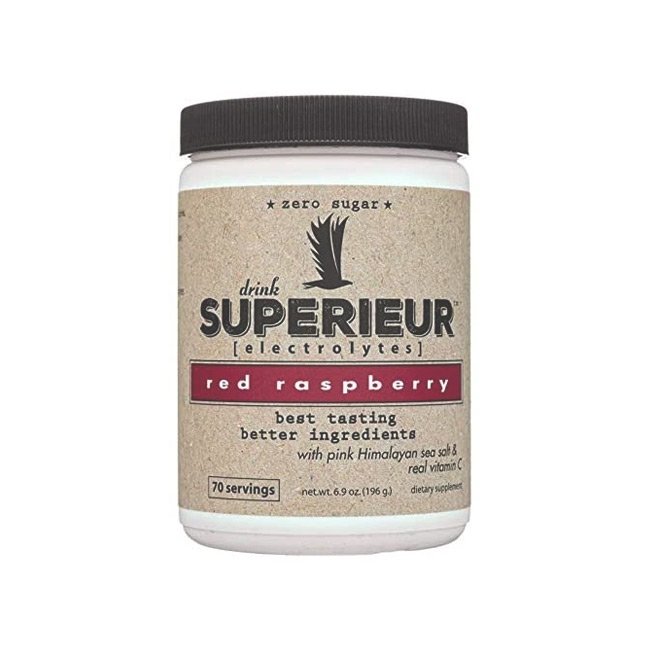 Superieur Electrolytes Red Raspberry Canister